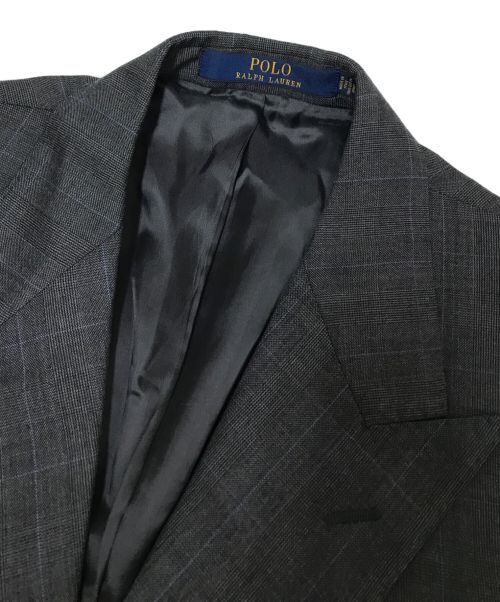 POLO RALPH LAUREN（ポロ・ラルフローレン）POLO RALPH LAUREN (ポロ・ラルフローレン) ダブルジャケット セットアップスーツ グレー サイズ:38Sの古着・服飾アイテム