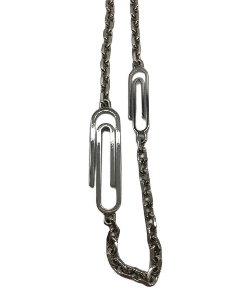 OFFWHITE（オフホワイト）OFFWHITE (オフホワイト) ペーパークリップネックレスの古着・服飾アイテム