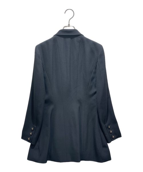 CHANEL（シャネル）CHANEL (シャネル) wool jacket ブラック サイズ:38の古着・服飾アイテム