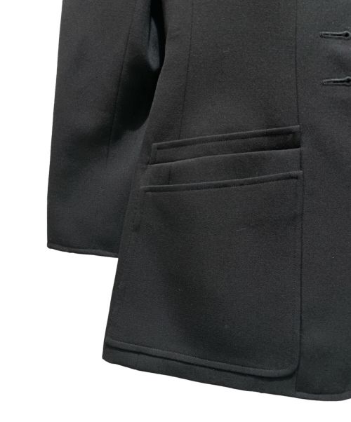 CHANEL（シャネル）CHANEL (シャネル) wool jacket ブラック サイズ:38の古着・服飾アイテム