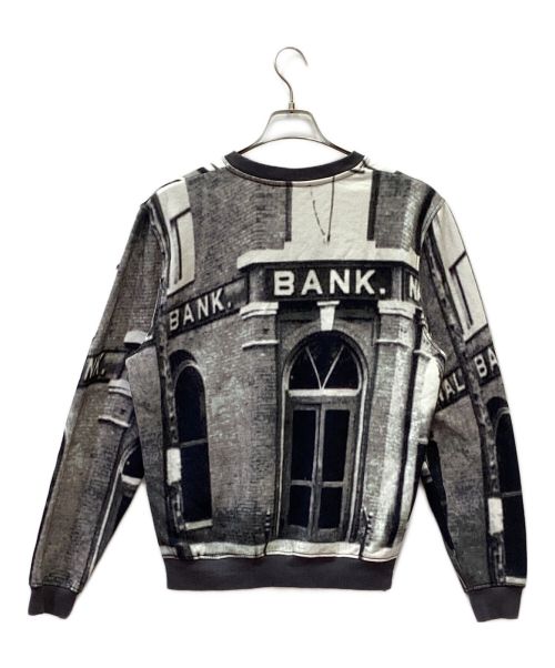 CARVEN（カルヴェン）CARVEN (カルヴェン) 総柄スウェット ホワイト×ブラック サイズ:Mの古着・服飾アイテム