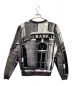 CARVEN (カルヴェン) 総柄スウェット ホワイト×ブラック サイズ:M：4000円