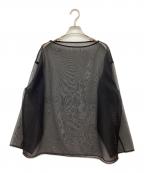 FRAMeWORKフレームワーク）の古着「シアー ロンTee」｜ブラック