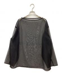 FRAMeWORK（フレームワーク）の古着「シアー ロンTee」｜ブラック