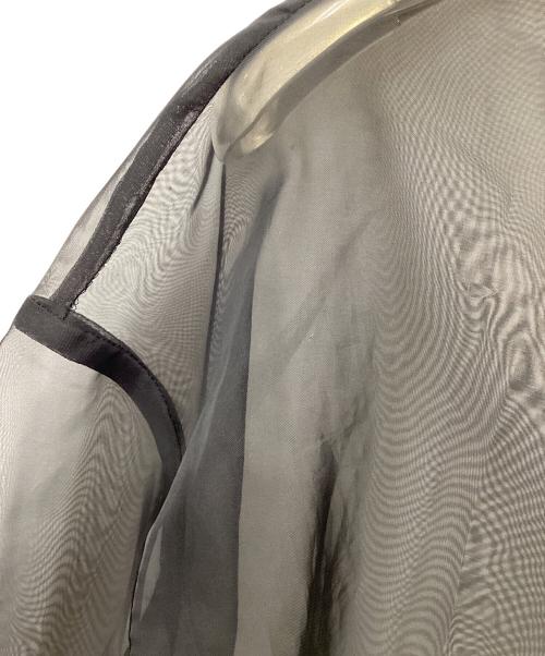 FRAMeWORK（フレームワーク）FRAMeWORK (フレームワーク) シアー ロンTee ブラック サイズ:表記無しの古着・服飾アイテム