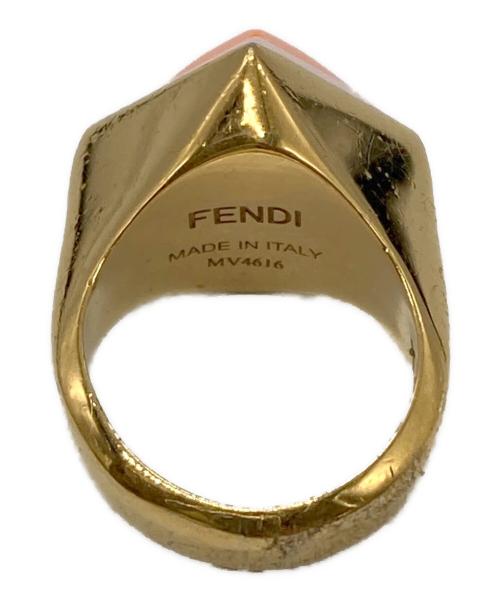 FENDI（フェンディ）FENDI (フェンディ) Rainbow リング ゴールド サイズ:XXSの古着・服飾アイテム