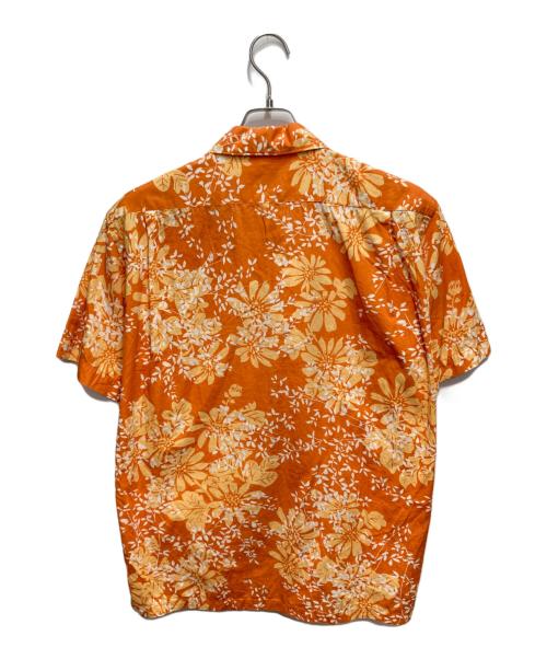 LACOSTE（ラコステ）LACOSTE (ラコステ) フローラルシャツ オレンジ サイズ:5の古着・服飾アイテム
