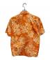 LACOSTE (ラコステ) フローラルシャツ オレンジ サイズ:5：5000円
