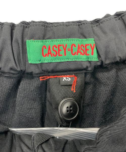 CASEY CASEY（ケーシーケーシー）CASEY CASEY (ケーシーケーシー) JOG AH MILITAIRE PANT ブラック サイズ:XSの古着・服飾アイテム