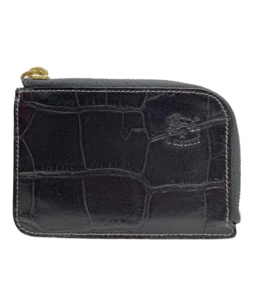 IL BISONTE（イル ビゾンテ）IL BISONTE (イル ビゾンテ) レザーコインケース ブラック サイズ:09の古着・服飾アイテム