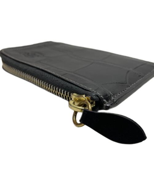 IL BISONTE（イル ビゾンテ）IL BISONTE (イル ビゾンテ) レザーコインケース ブラック サイズ:09の古着・服飾アイテム