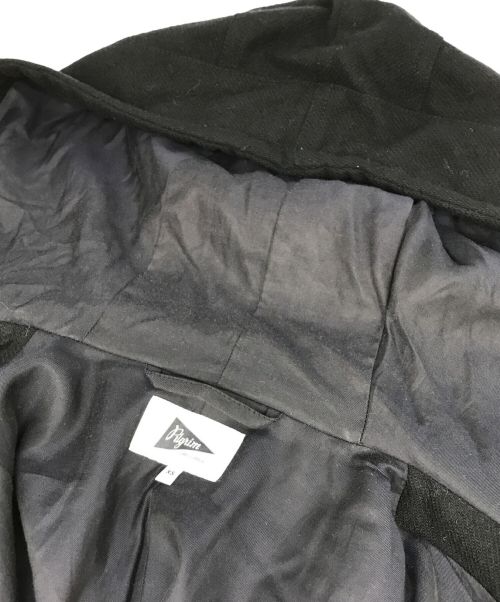 Pilgrim Surf+Supply（ピルグリム サーフサプライ）PILGRIM SURF+SUPPLY (ピルグリム サーフサプライ) ウールモッズコート ブラック サイズ:XSの古着・服飾アイテム