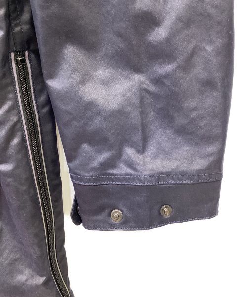 narifuri（ナリフリ）narifuri (ナリフリ) サイドスプリットハーフコート ネイビー サイズ:Sの古着・服飾アイテム