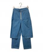 ECKHAUS LATTAエクハウスラッタ）の古着「デニムパンツ」｜ブルー