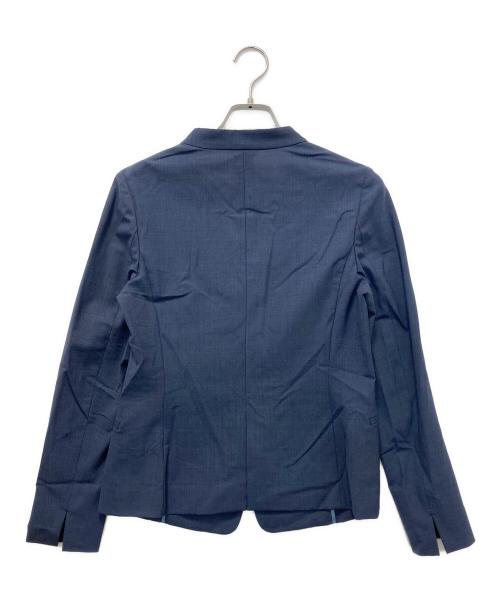 green label relaxing（グリーンレーベルリラクシング）green label relaxing (グリーンレーベルリラクシング) ライト カチリラ ノーラペル ジャケット ネイビー サイズ:SIZE Sの古着・服飾アイテム