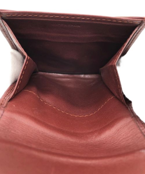 Cartier（カルティエ）Cartier (カルティエ) コインケース ボルドーの古着・服飾アイテム