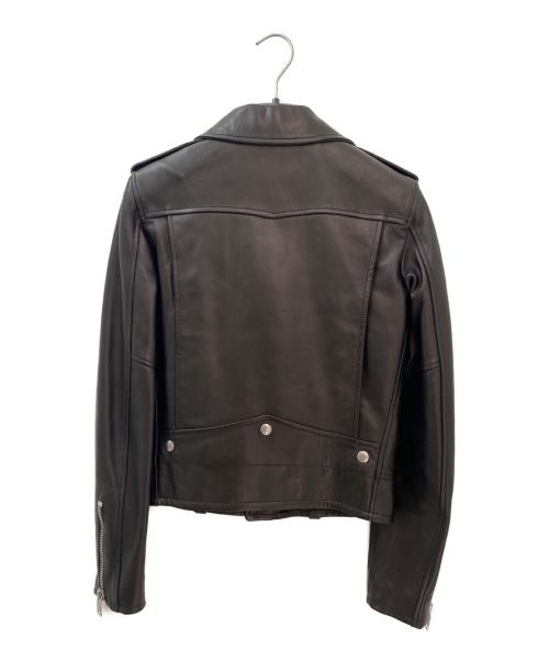 Saint Laurent Paris（サンローランパリ）Saint Laurent Paris (サンローランパリ) ダブルライダースジャケット ブラック サイズ:F34の古着・服飾アイテム