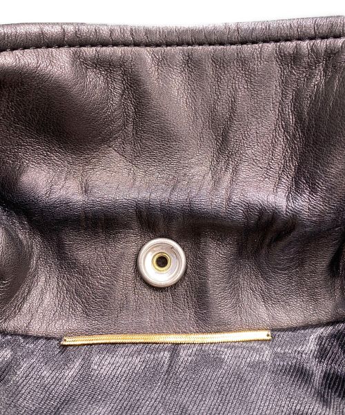 Saint Laurent Paris（サンローランパリ）Saint Laurent Paris (サンローランパリ) ダブルライダースジャケット ブラック サイズ:F34の古着・服飾アイテム