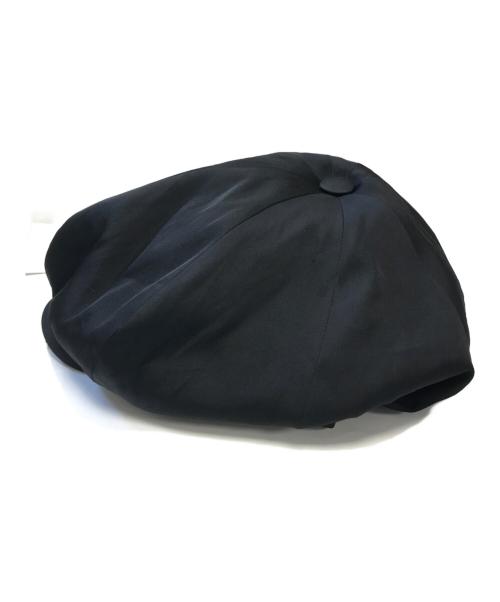 COMME des GARCONS HOMME PLUS（コムデギャルソンオムプリュス）COMME des GARCONS HOMME PLUS (コムデギャルソンオムプリュス) ビッグキャスケット ブラック サイズ:表記なしの古着・服飾アイテム