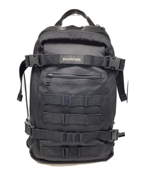 BALENCIAGA（バレンシアガ）BALENCIAGA (バレンシアガ) アーミースモール バックパック ブラック サイズ:表記無の古着・服飾アイテム