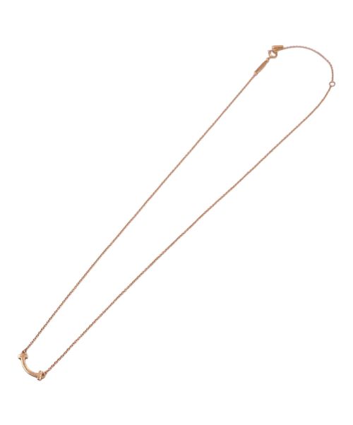 TIFFANY & Co.（ティファニー）TIFFANY & Co. (ティファニー) Tスマイルネックレスミニ サイズ:ミニの古着・服飾アイテム