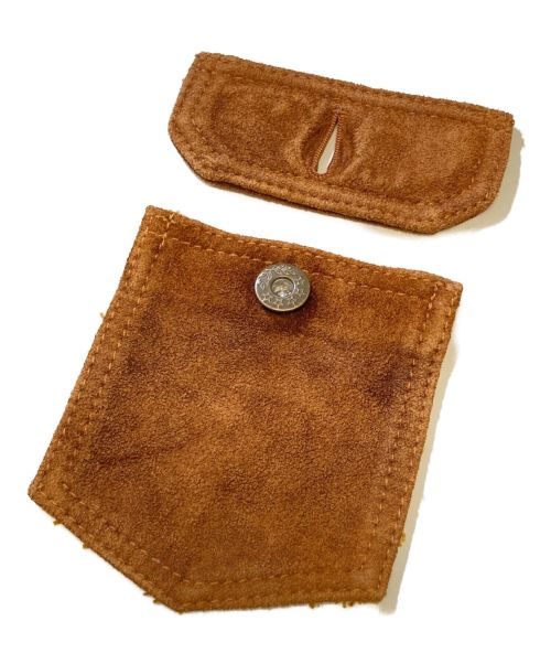 Y'2 leather（ワイツーレザー）Y'2 Leather (ワイツーレザー) 2ndタイプスウェードレザージャケット ブラウン サイズ:36の古着・服飾アイテム