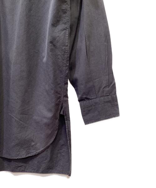 COMOLI（コモリ）COMOLI (コモリ) バンドカラーシャツ ネイビー サイズ:1の古着・服飾アイテム