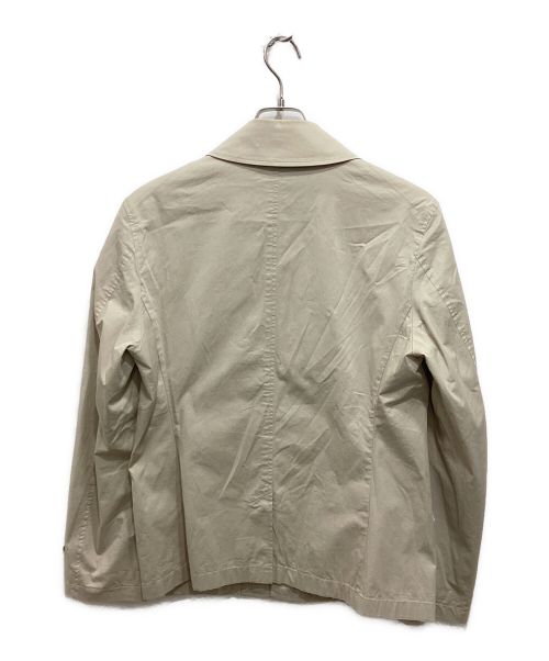 BURBERRY BLACK LABEL（バーバリーブラックレーベル）BURBERRY BLACK LABEL (バーバリーブラックレーベル) ホースマーク メタルボタンマリンコート ベージュ サイズ:Lの古着・服飾アイテム