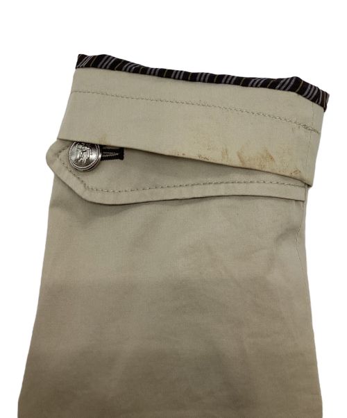 BURBERRY BLACK LABEL（バーバリーブラックレーベル）BURBERRY BLACK LABEL (バーバリーブラックレーベル) ホースマーク メタルボタンマリンコート ベージュ サイズ:Lの古着・服飾アイテム