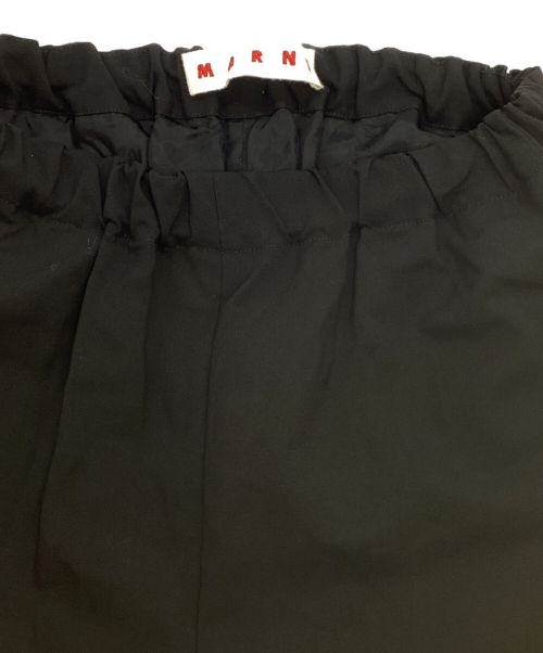 MARNI（マルニ）MARNI (マルニ) トロピカルウールパンツ ブラック サイズ:40の古着・服飾アイテム