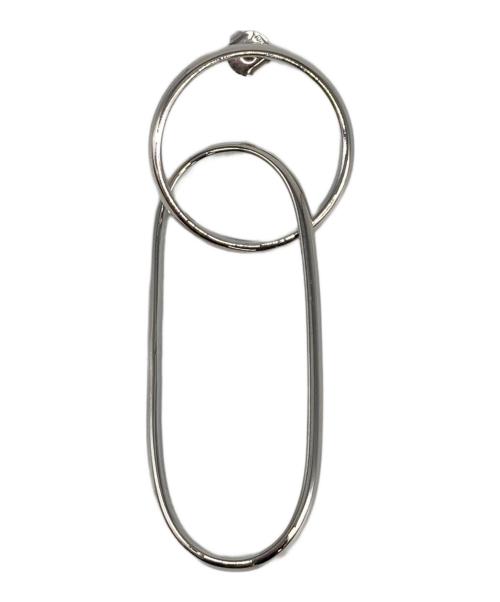 MM6 Maison Margiela（エムエムシックスメゾンマルジェラ）MM6 Maison Margiela (エムエムシックス メゾンマルジェラ) ピアス シルバーの古着・服飾アイテム
