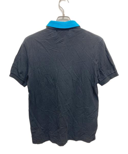 FRED PERRY（フレッドペリー）FRED PERRY (フレッドペリー) RAF SIMONS (ラフシモンズ) 半袖ポロシャツ ブラック サイズ:38の古着・服飾アイテム