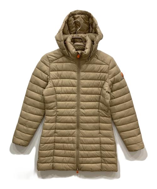 save the duck（セイブ ザ ダック）save the duck (セイブ ザ ダック) ダウンコート ベージュ サイズ:SIZE 2の古着・服飾アイテム