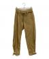 NOWOS（ノーウォス）の古着「back satin pants」｜ベージュ