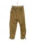 NOWOS (ノーウォス) back satin pants ベージュ サイズ:S：5000円