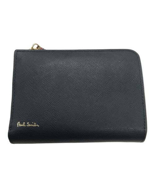 PAUL SMITH（ポールスミス）PAUL SMITH (ポールスミス) 2つ折り財布 ネイビーの古着・服飾アイテム