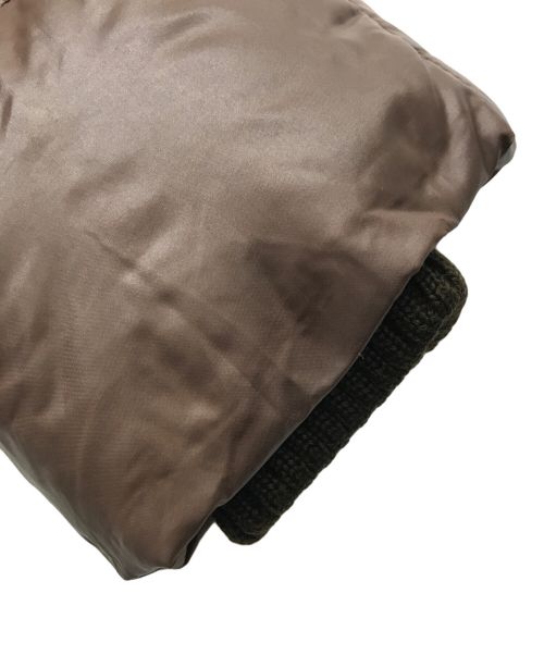 DUVETICA（デュベティカ）DUVETICA (デュベティカ) ファー付ダウンコート ブラウン サイズ:38の古着・服飾アイテム