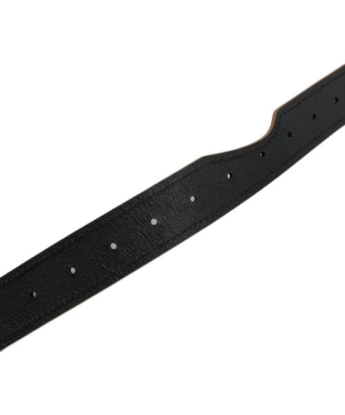 Y/PROJECT（ワイ プロジェクト）Y/PROJECT (ワイ プロジェクト) Yレザーベルト　BELT20-S22 ブラックの古着・服飾アイテム
