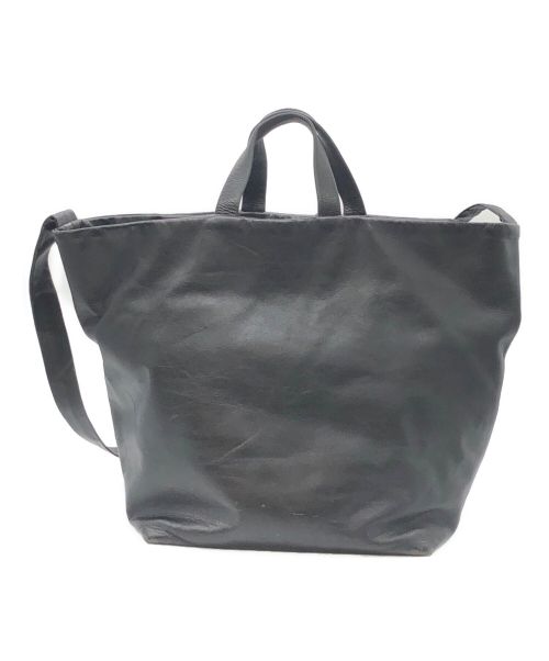 Aeta（アエタ）Aeta (アエタ) COW KIP LEATHER SHOULDER TOTE ブラックの古着・服飾アイテム