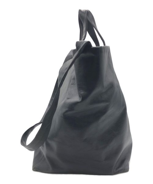 Aeta（アエタ）Aeta (アエタ) COW KIP LEATHER SHOULDER TOTE ブラックの古着・服飾アイテム