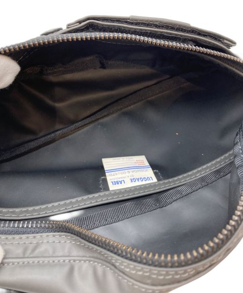 LUGGAGE LABEL（ラゲッジ レーベル）LUGGAGE LABEL (ラゲッジ レーベル) ウエストバッグ グレーの古着・服飾アイテム