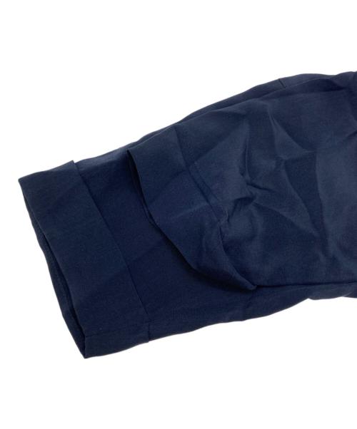 STUDIO NICHOLSON（スタジオ ニコルソン）STUDIO NICHOLSON (スタジオ ニコルソン) ブラウス / 半袖シャツ / オープンカラーシャツブラウス ネイビー サイズ:1の古着・服飾アイテム