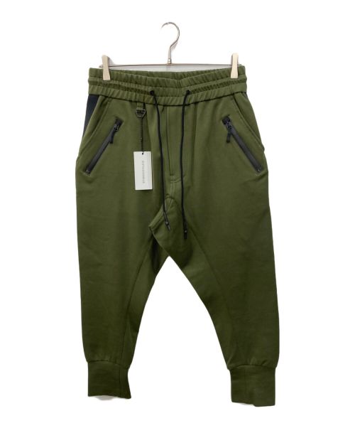 ripvanwinkle（リップヴァンウィンクル）ripvanwinkle (リップヴァンウィンクル) ラインジャージーパンツ カーキ サイズ:L 未使用品の古着・服飾アイテム