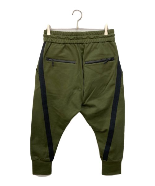 ripvanwinkle（リップヴァンウィンクル）ripvanwinkle (リップヴァンウィンクル) ラインジャージーパンツ カーキ サイズ:L 未使用品の古着・服飾アイテム