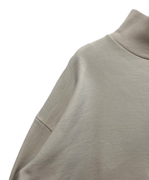 journal standard luxe（ジャーナルスタンダード ラックス）JOURNAL STANDARD LUXE (ジャーナルスタンダード リュクス) テリーウラケハイネックスリットプルオーバー アイボリー サイズ:FREEの古着・服飾アイテム