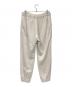 ATON (エイトン) ZERO TSURI URAKE SWEAT PANTS ベージュ サイズ:6：5000円