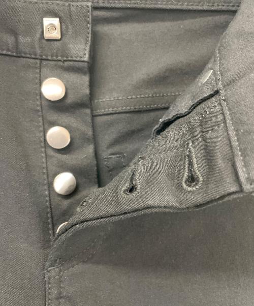 DIOR HOMME（ディオール オム）Dior Homme (ディオール オム) ボタンフライストレッチスキニーパンツ ブラック サイズ:71の古着・服飾アイテム
