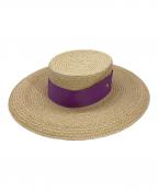 HELEN KAMINSKIヘレンカミンスキー）の古着「Miss Bloom Wide Brim」｜パープル