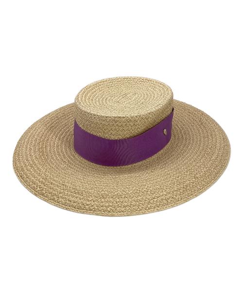 HELEN KAMINSKI（ヘレンカミンスキー）HELEN KAMINSKI (ヘレンカミンスキー) Miss Bloom Wide Brim パープルの古着・服飾アイテム