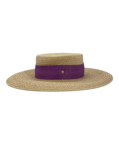 HELEN KAMINSKI（ヘレンカミンスキー）HELEN KAMINSKI (ヘレンカミンスキー) Miss Bloom Wide Brim パープルの古着・服飾アイテム